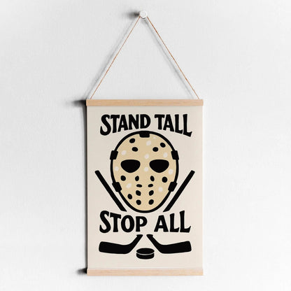 Hockey Goalie Motivational Poster