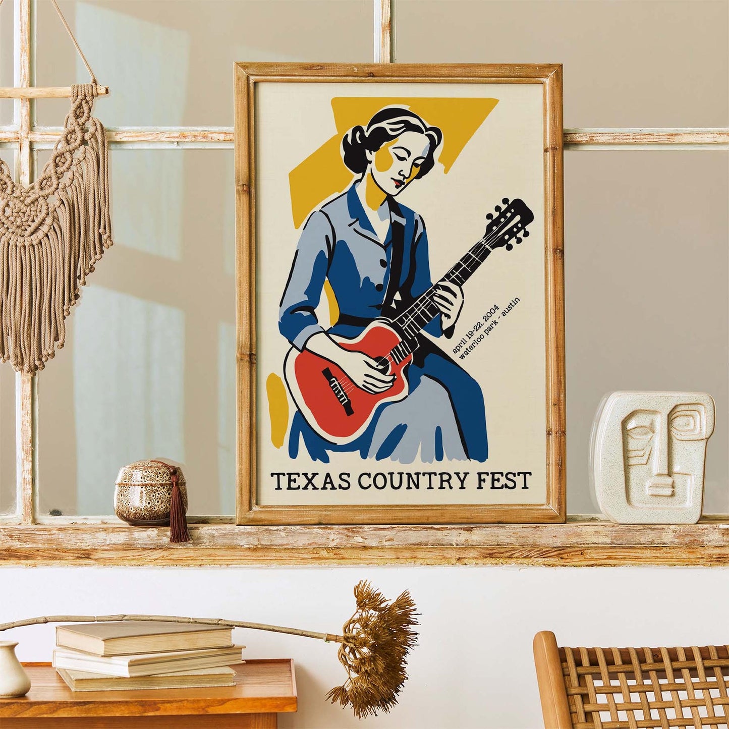 Texas Country Fest Poster Print