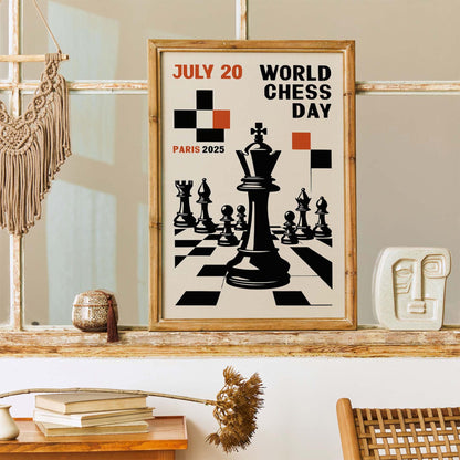 World Chess Day Poster Print