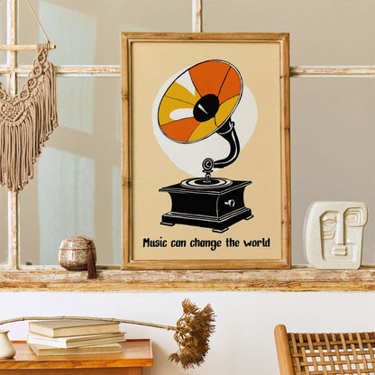 Music Can Change The World Poster