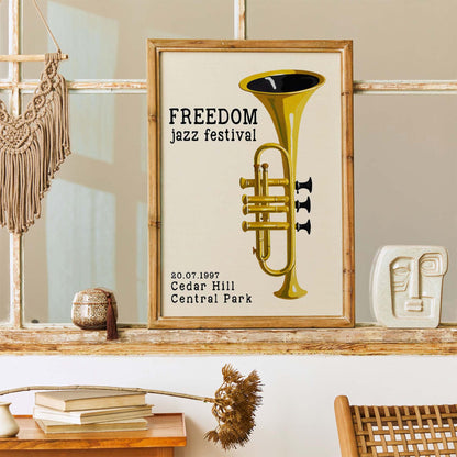 Vintage Jazz Night Poster 1997