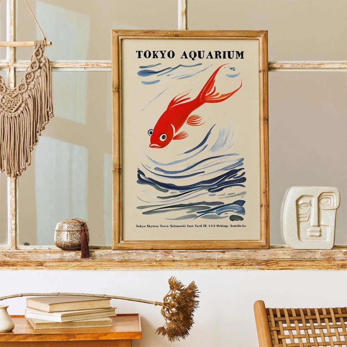 Tokyo Aquarium Exhibit Poster Print