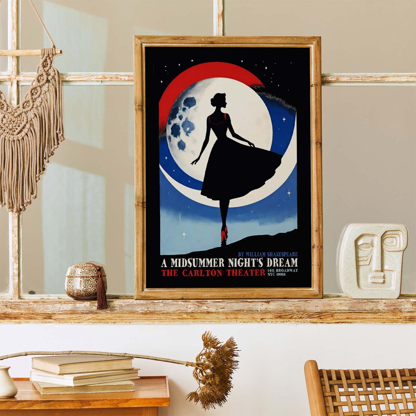Midsummer Moon Poster Print