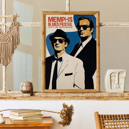 Memphis Blues Festival 1969 Print
