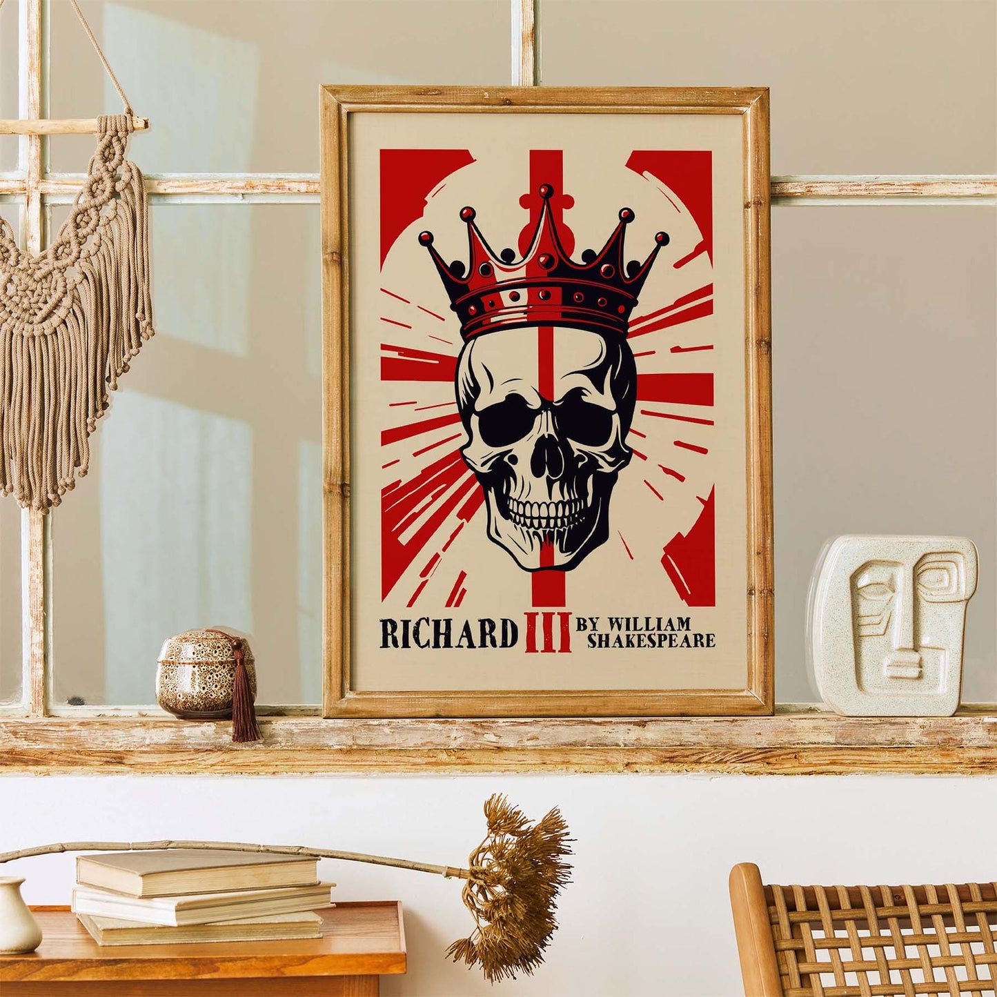 Shakespeare Crown Wall Art