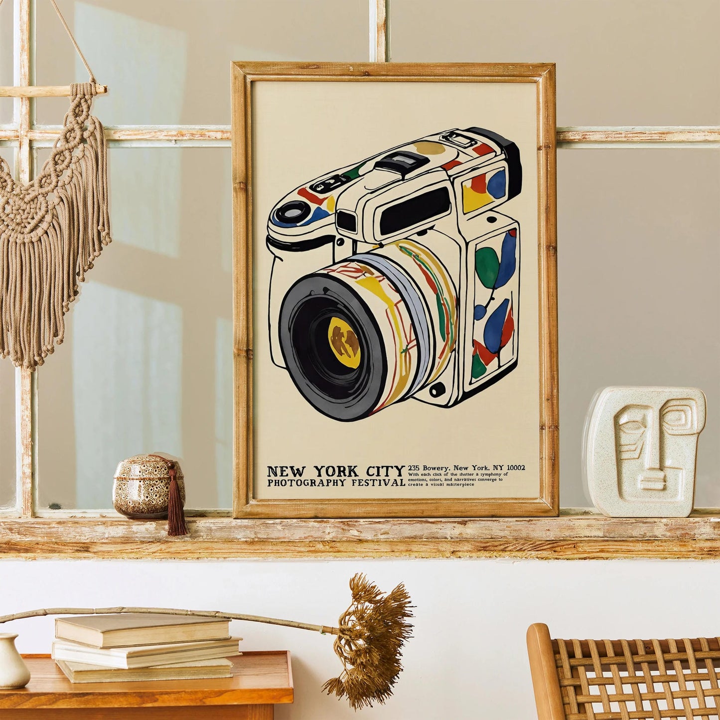 NYC Photography Festival Camera Poster