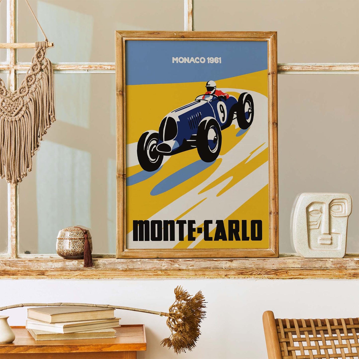 Monte-Carlo Racing Poster Print
