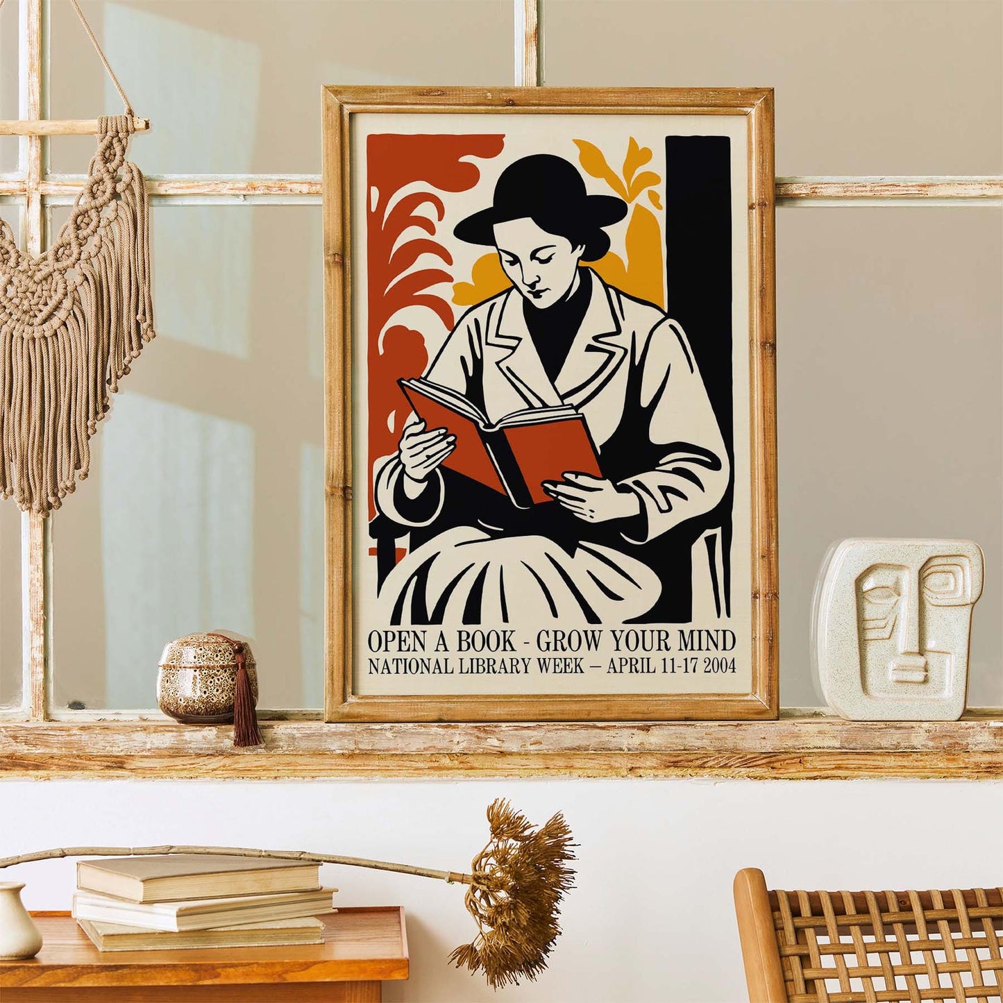 Grow Your Mind Library Week Poster