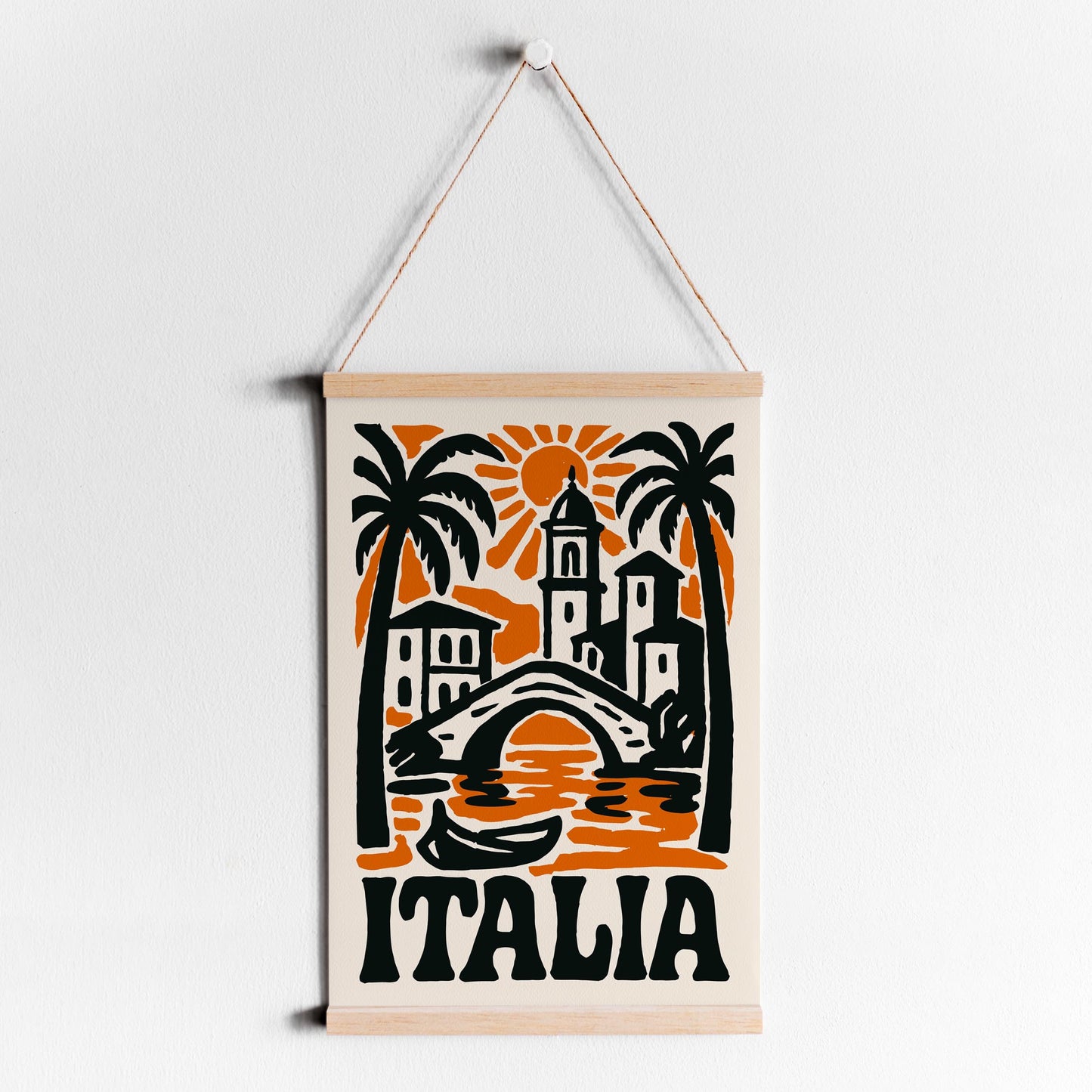 Italia Travel Poster Print