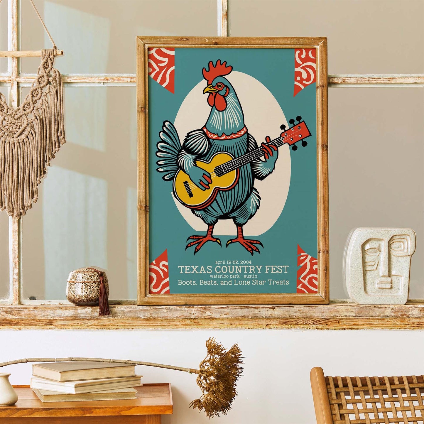 Texas Country Fest Poster Print