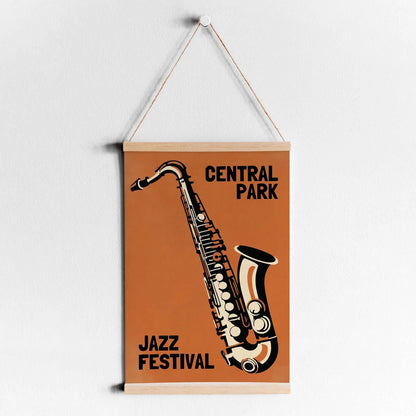 Central Park Jazz Festival Poster