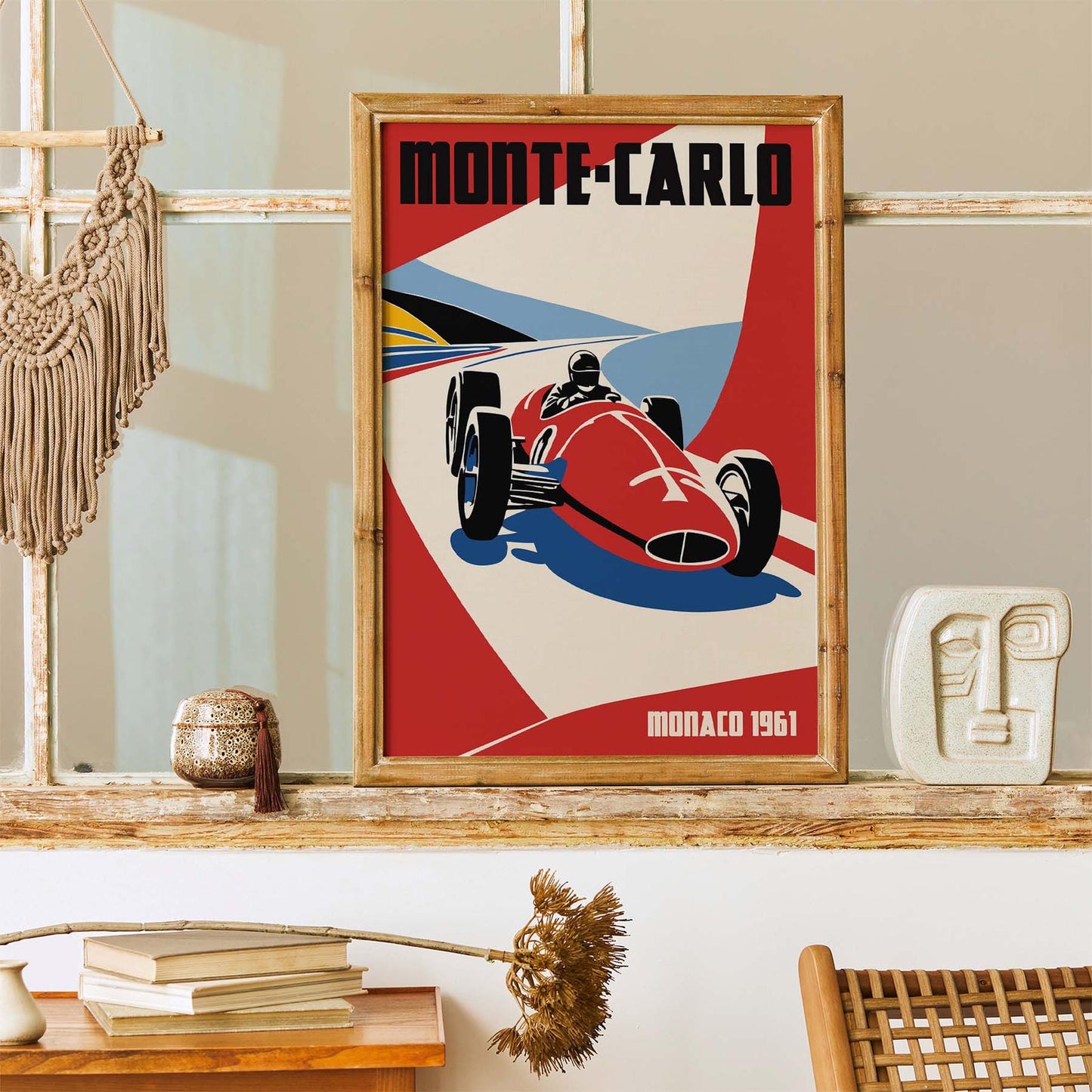 Monte-Carlo Vintage Race Print