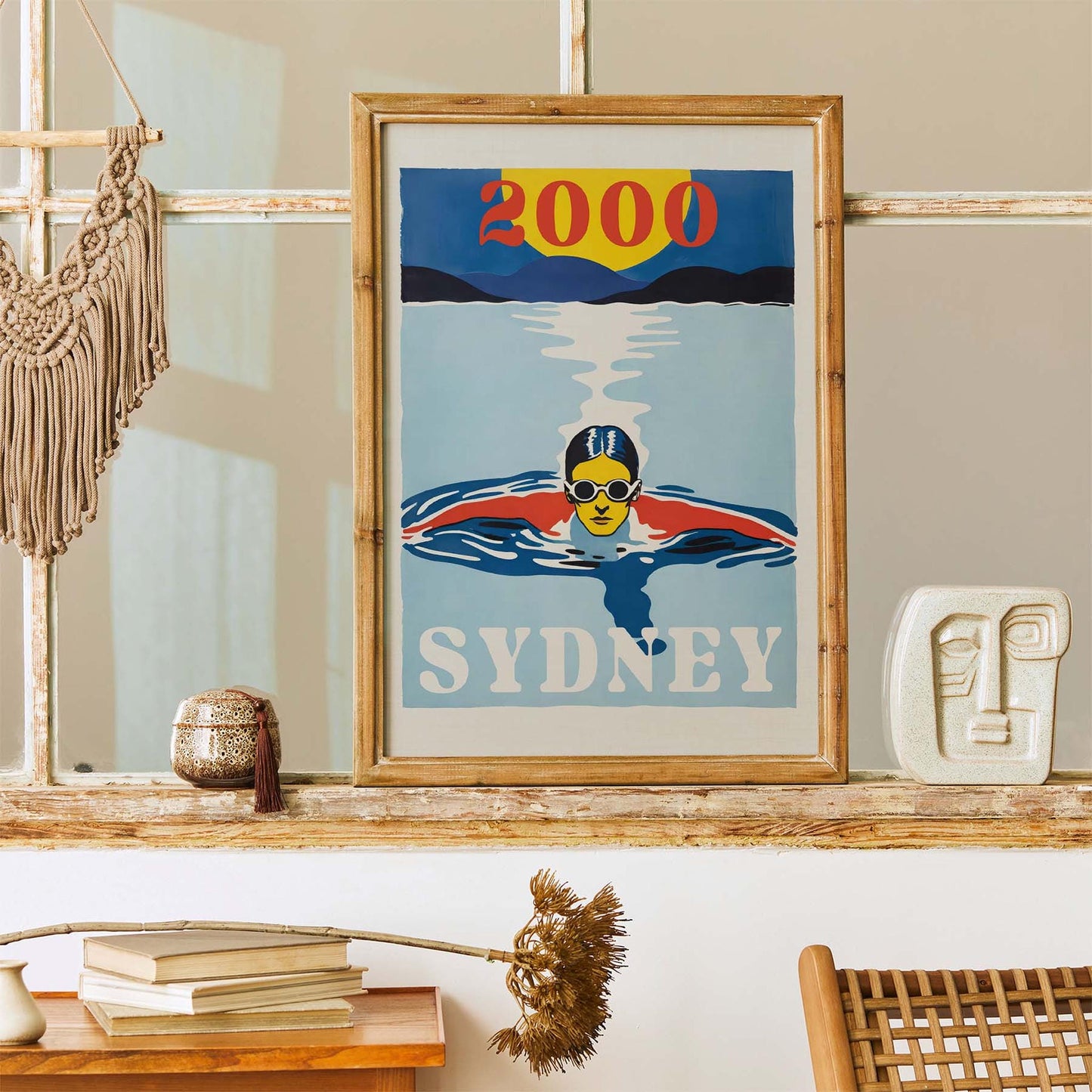 Sydney 2000 Swimming Poster Print