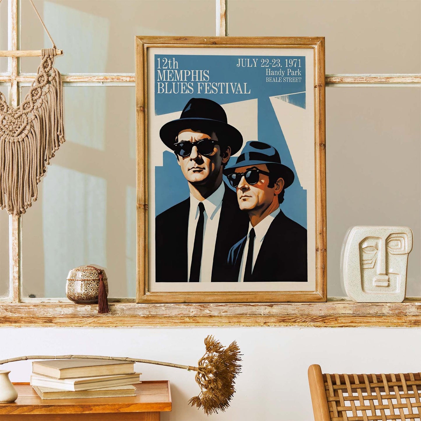 Memphis Blues Festival 1971 Poster