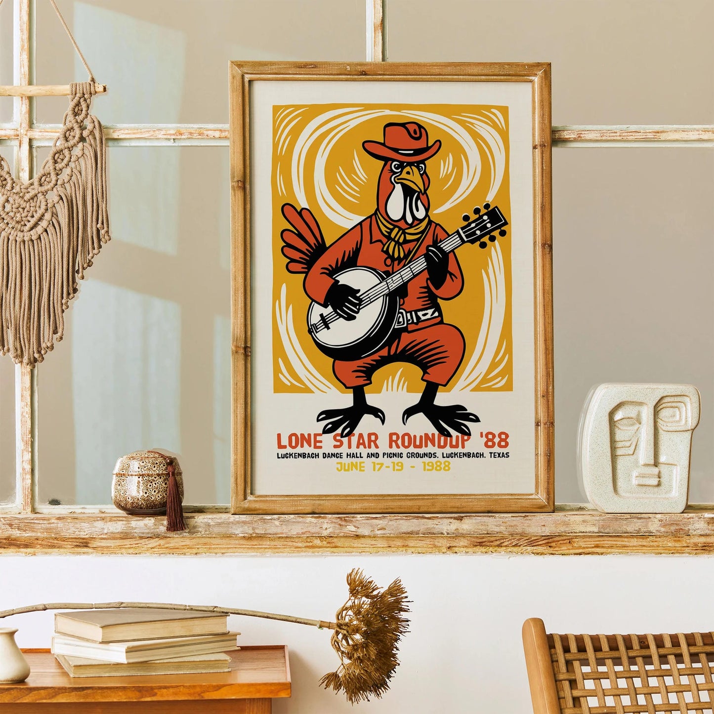 Texas Rooster Music Festival Poster