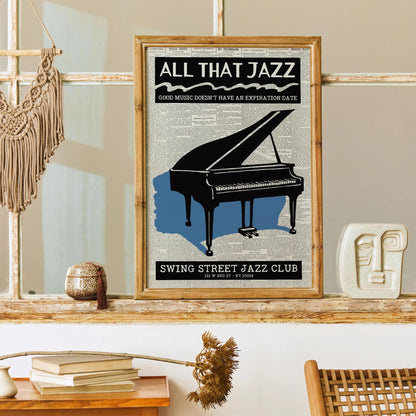 Swing Street Jazz Club Poster