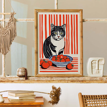 Tomato Still Life Poster