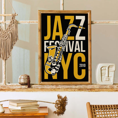 NYC Jazz Festival Poster Print