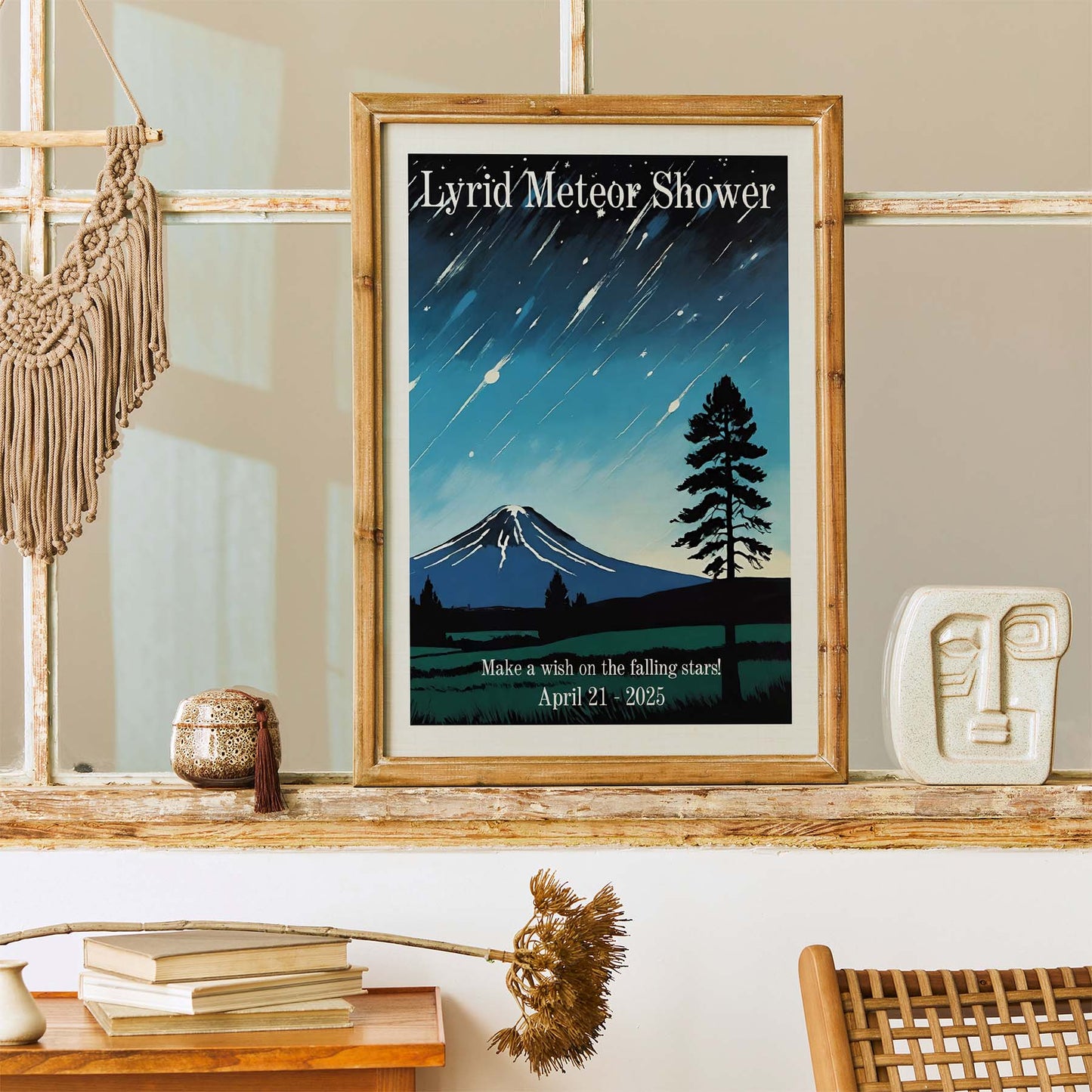 Lyrid Meteor Shower Print