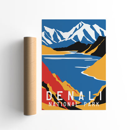 Denali National Park Poster