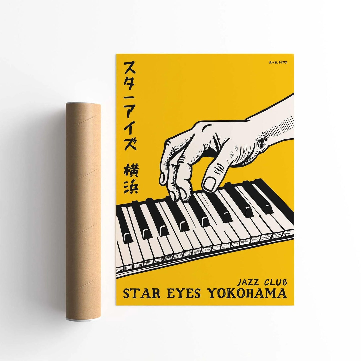 Yokohama Jazz Club Poster Print