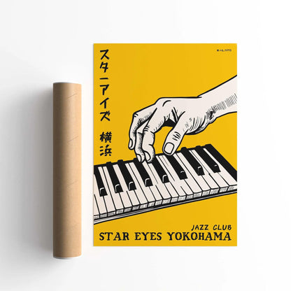 Yokohama Jazz Club Poster Print