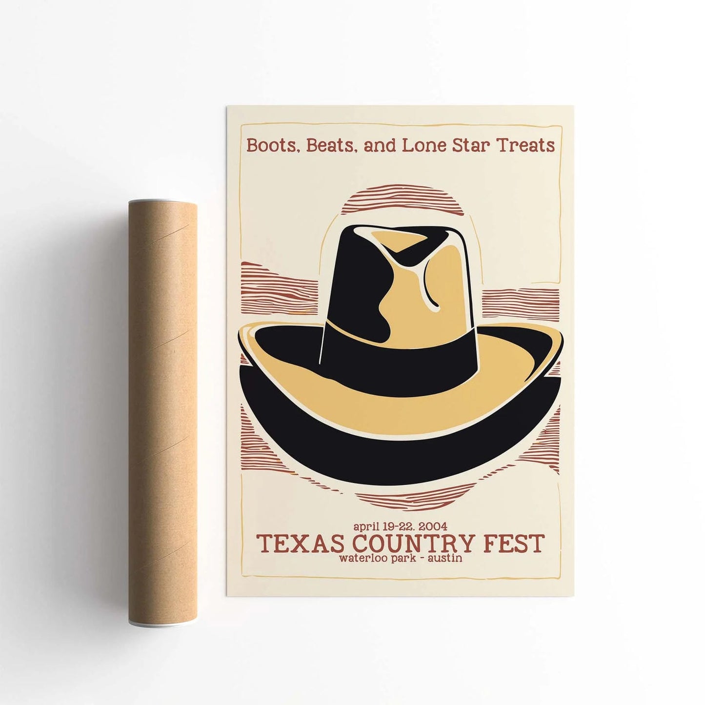 Texas Country Fest Poster Print