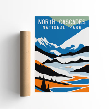 North Cascades National Park Poster