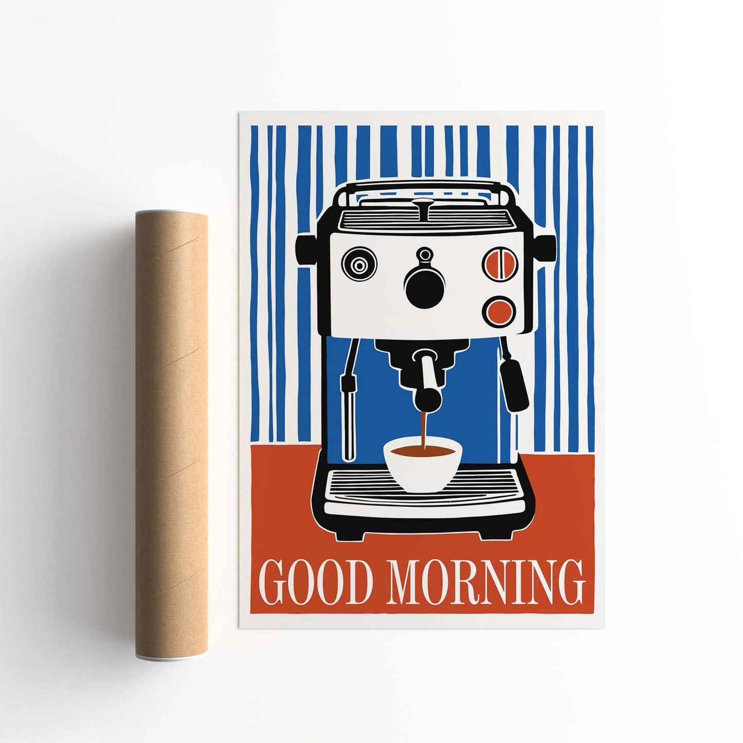 Good Morning Coffee Poster