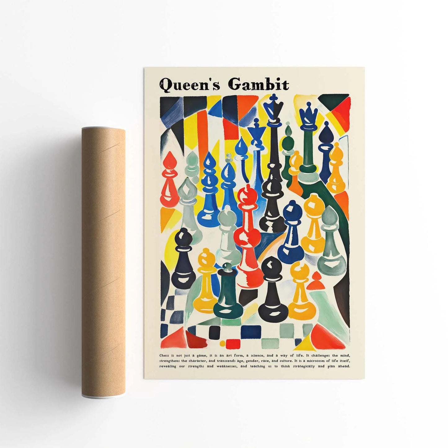 Queen’s Gambit Poster Print