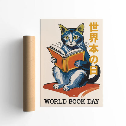 World Book Day Japanese Poster