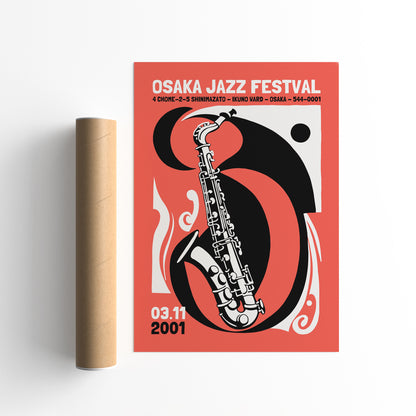Osaka Jazz Festival 2001 Poster