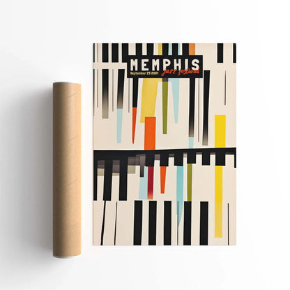 Memphis Jazz Festival Poster Print