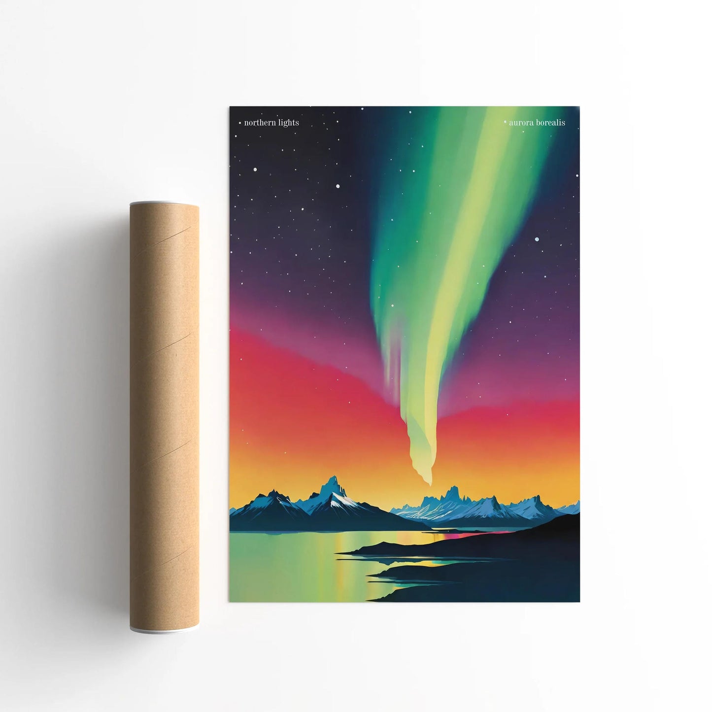 Northern Lights Aurora Borealis Art