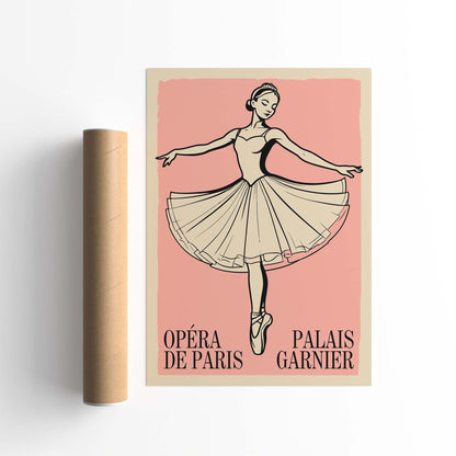 Paris Opera Ballet Poster Print