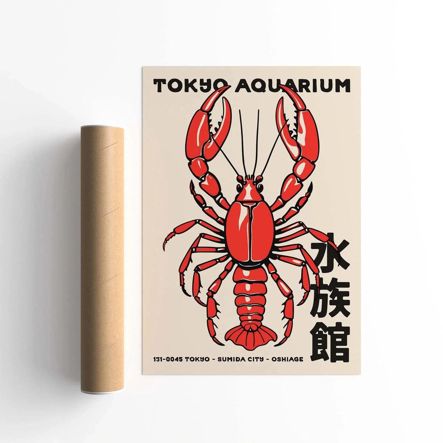 Tokyo Lobster Poster Print