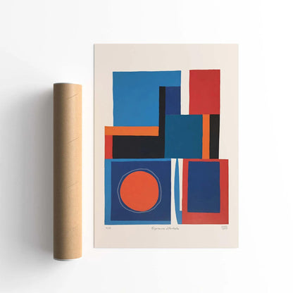 Bold Shapes Limited Edition Poster