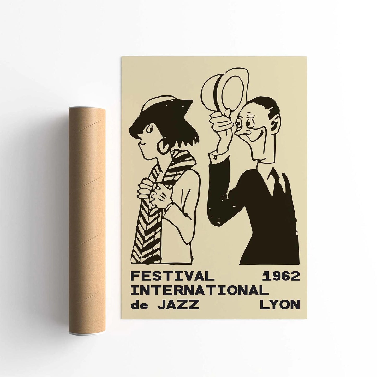 Jazz Festival 1962 Poster Print
