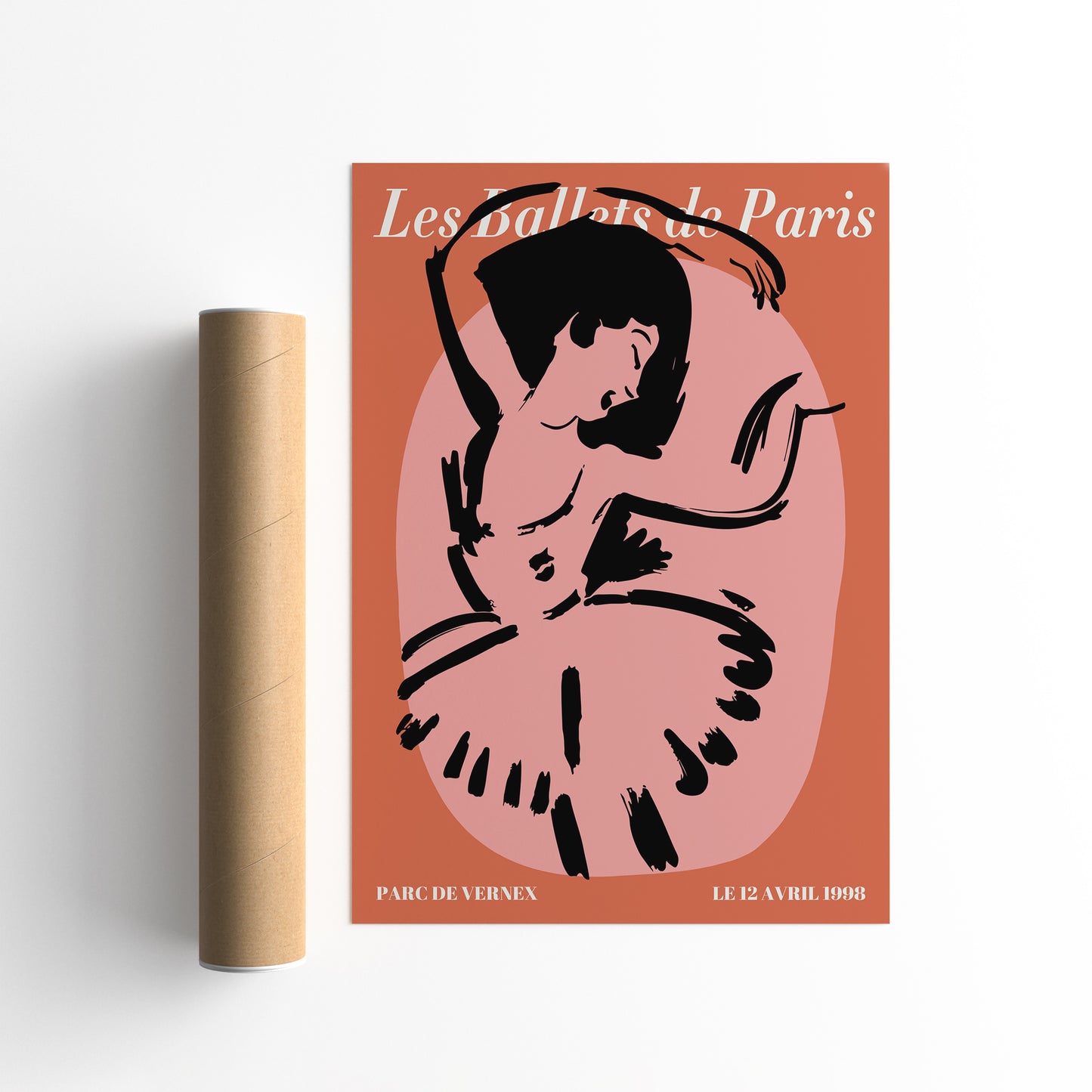 Vintage French Ballet Poster