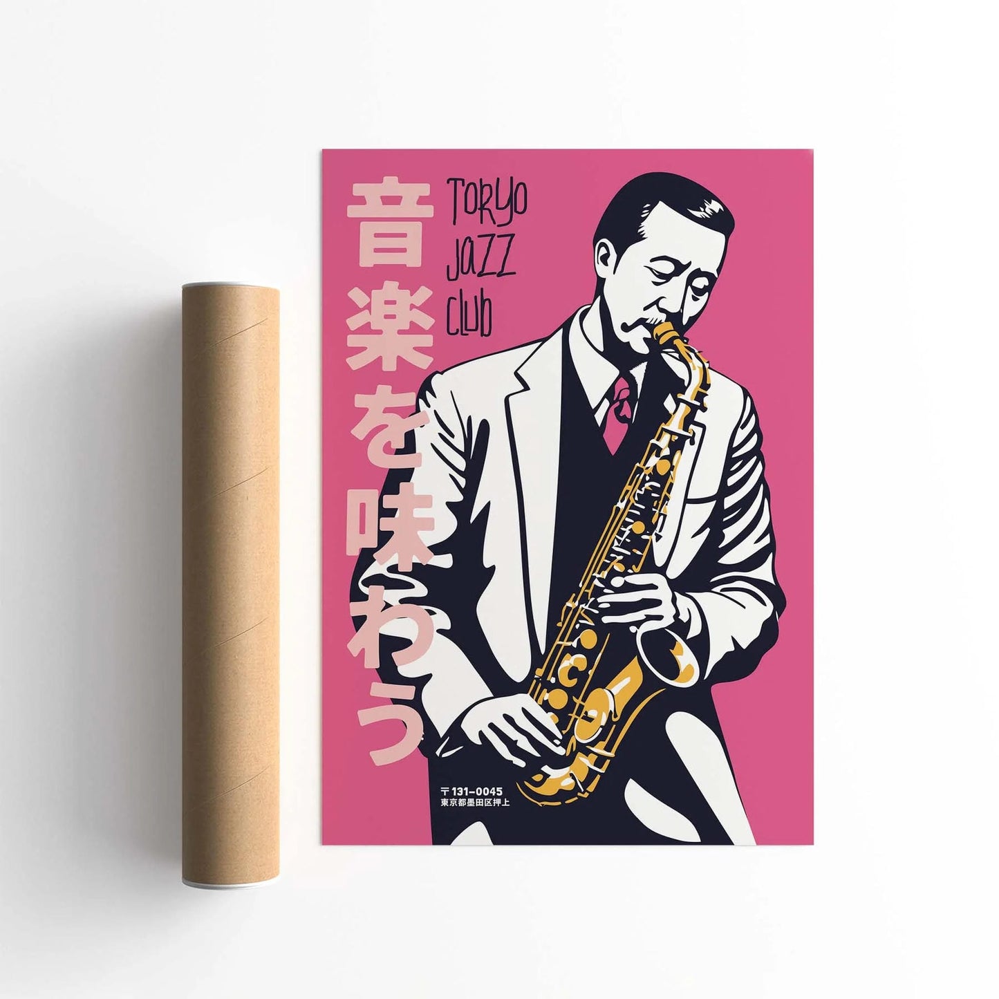 Tokyo Jazz Club Poster Print