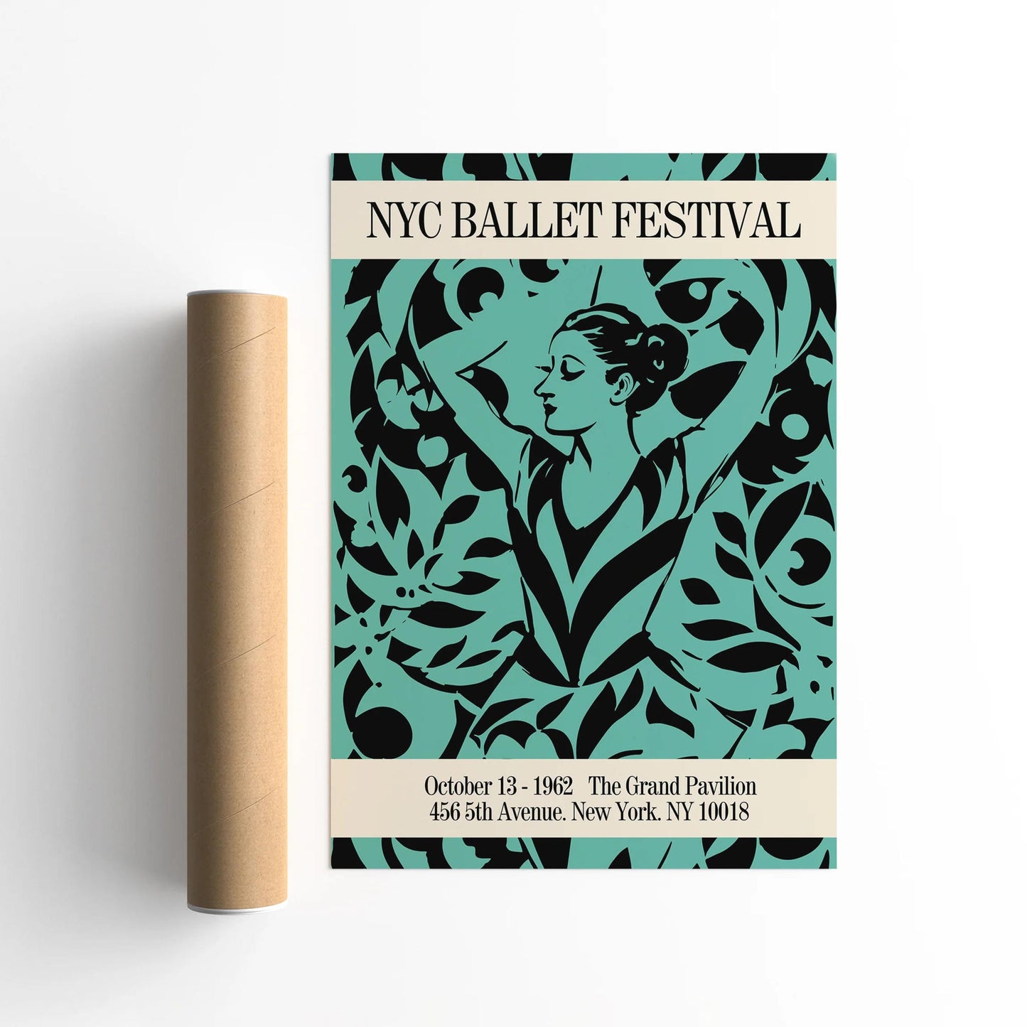 NYC Ballet Festival Art Poster