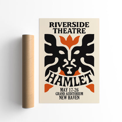 Hamlet Theatre Poster Print