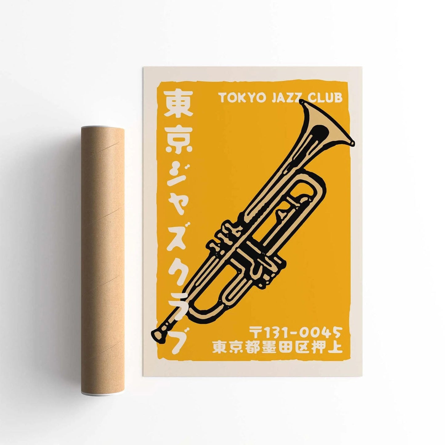 Tokyo Jazz Club Poster Print