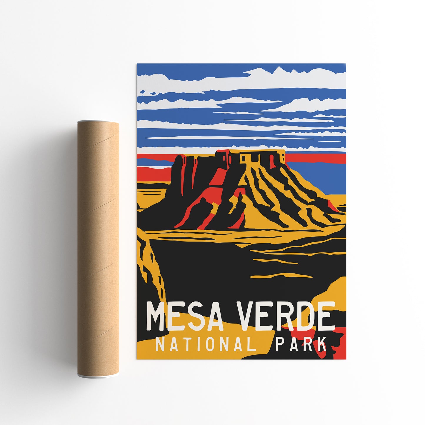 Mesa Verde Travel Poster