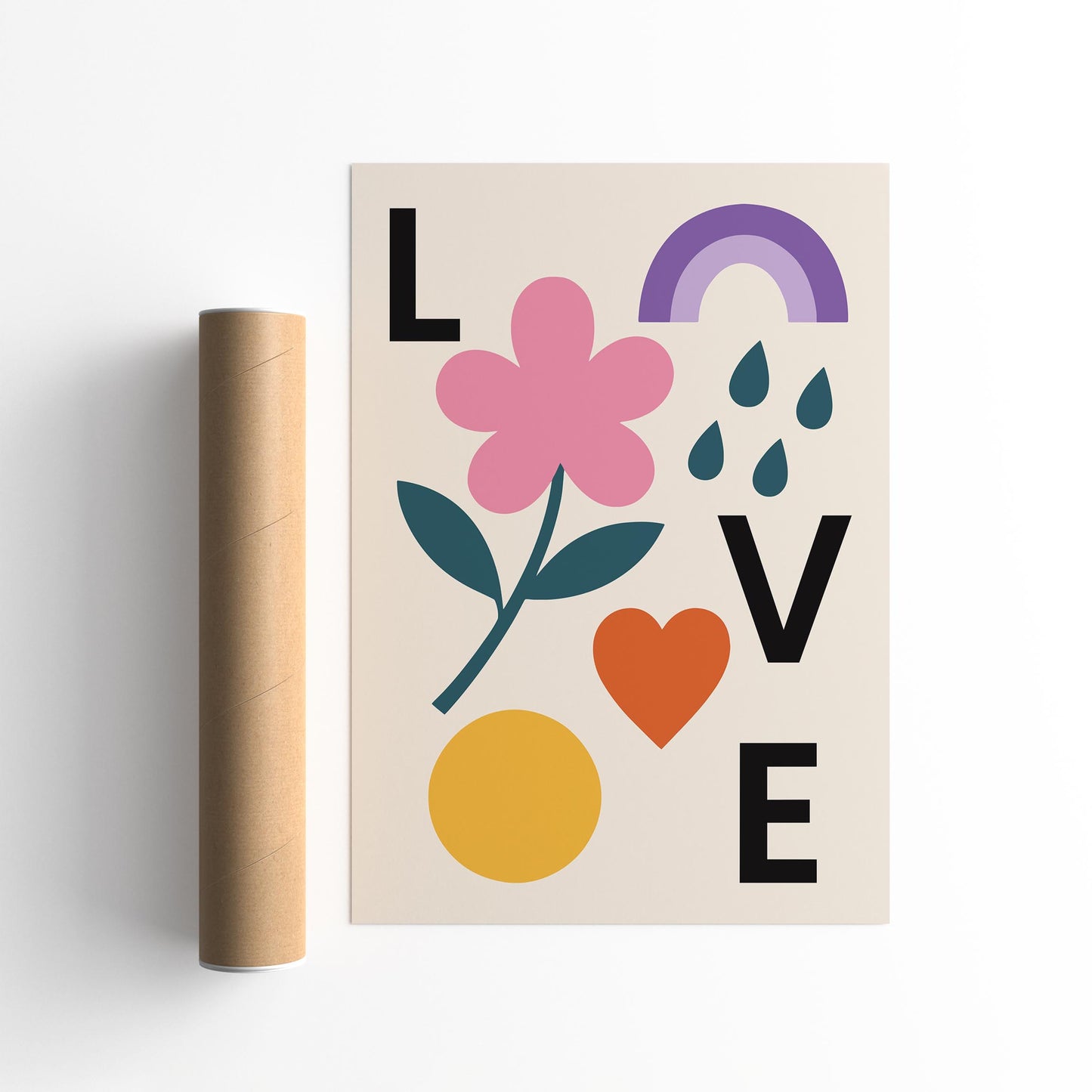 Floral Love Wall Art