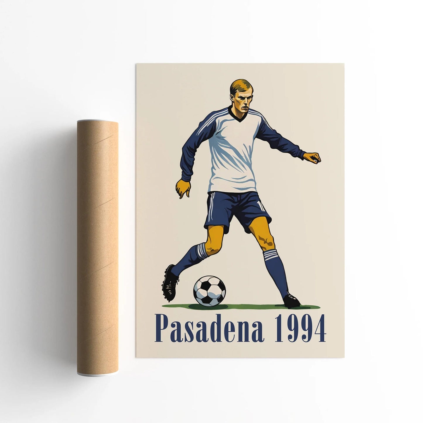 Vintage USA 94 Soccer Art