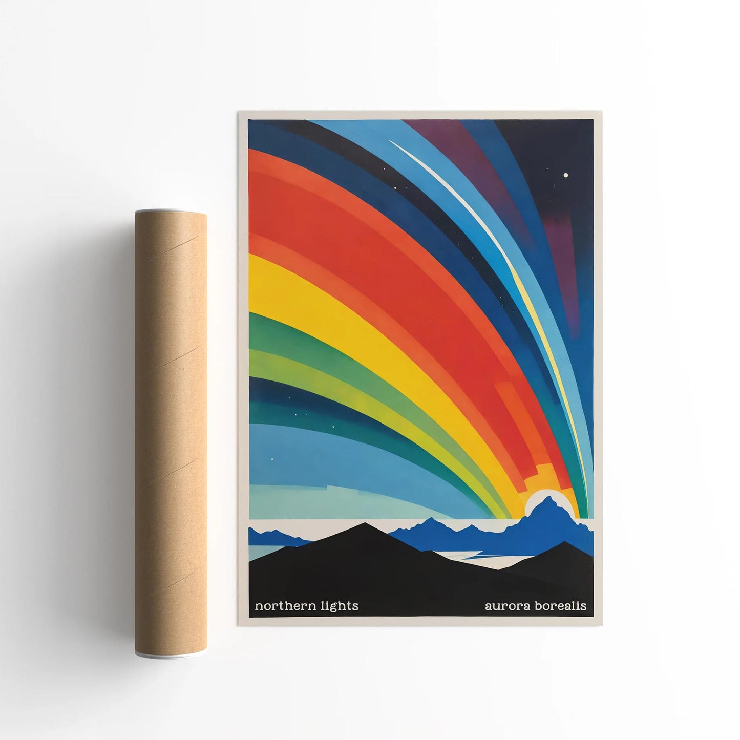 Northern Lights Aurora Borealis Print