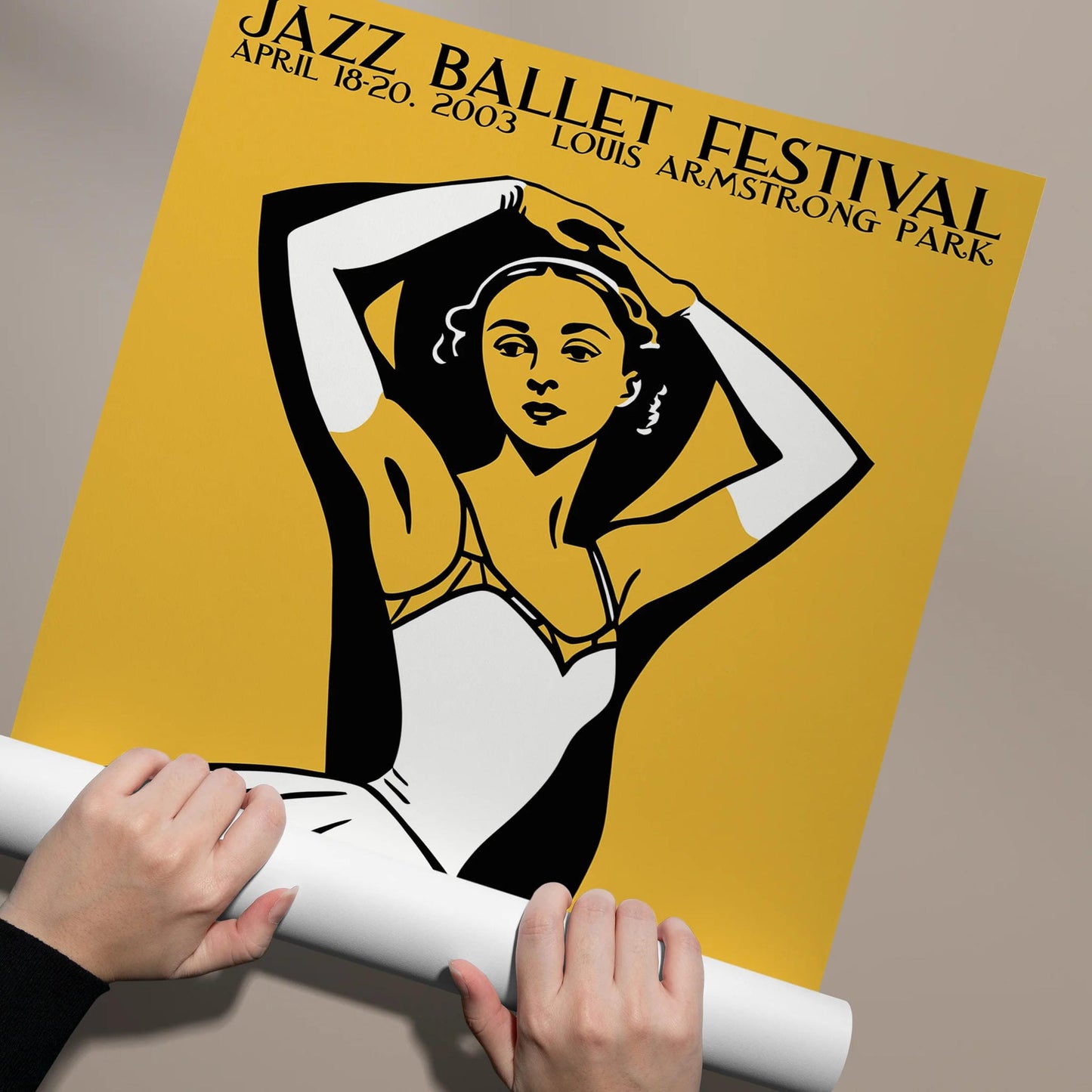 Jazz Ballet Festival Poster