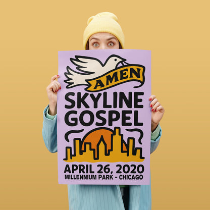 Skyline Gospel City Poster