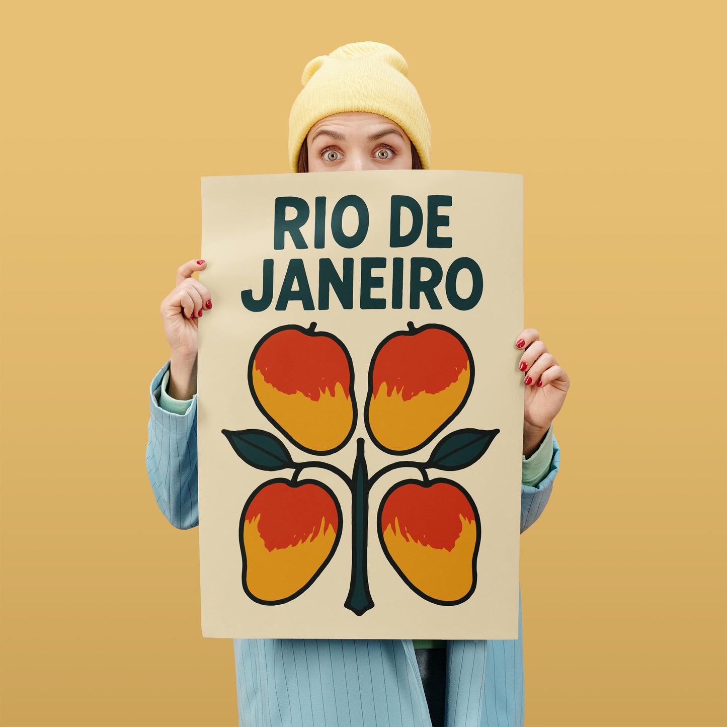 Rio Mango Bloom Poster